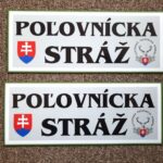 Magnetické nálepky Poľovnícka stráž