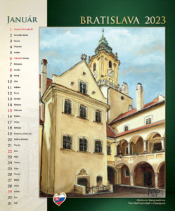 Bratislavský kalendár vnútro