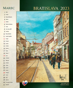 Bratislavský kalendár vnútro