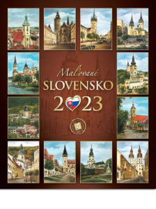 Maľované Slovensko 2023 - nástenný kalendár