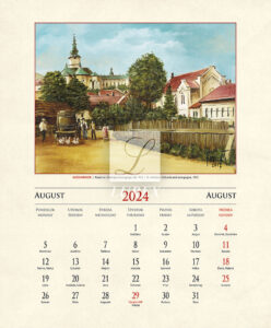 Nástenný kalendár Slovensko 2024