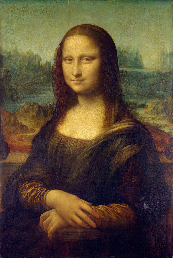 Portrét Mona Lisa del Giocondo, Leonardo da Vinci (1503-1506)