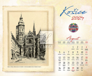 Nástenný kalendár Košice 2024