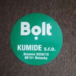 Magnetická nálepka BOLT, kruh