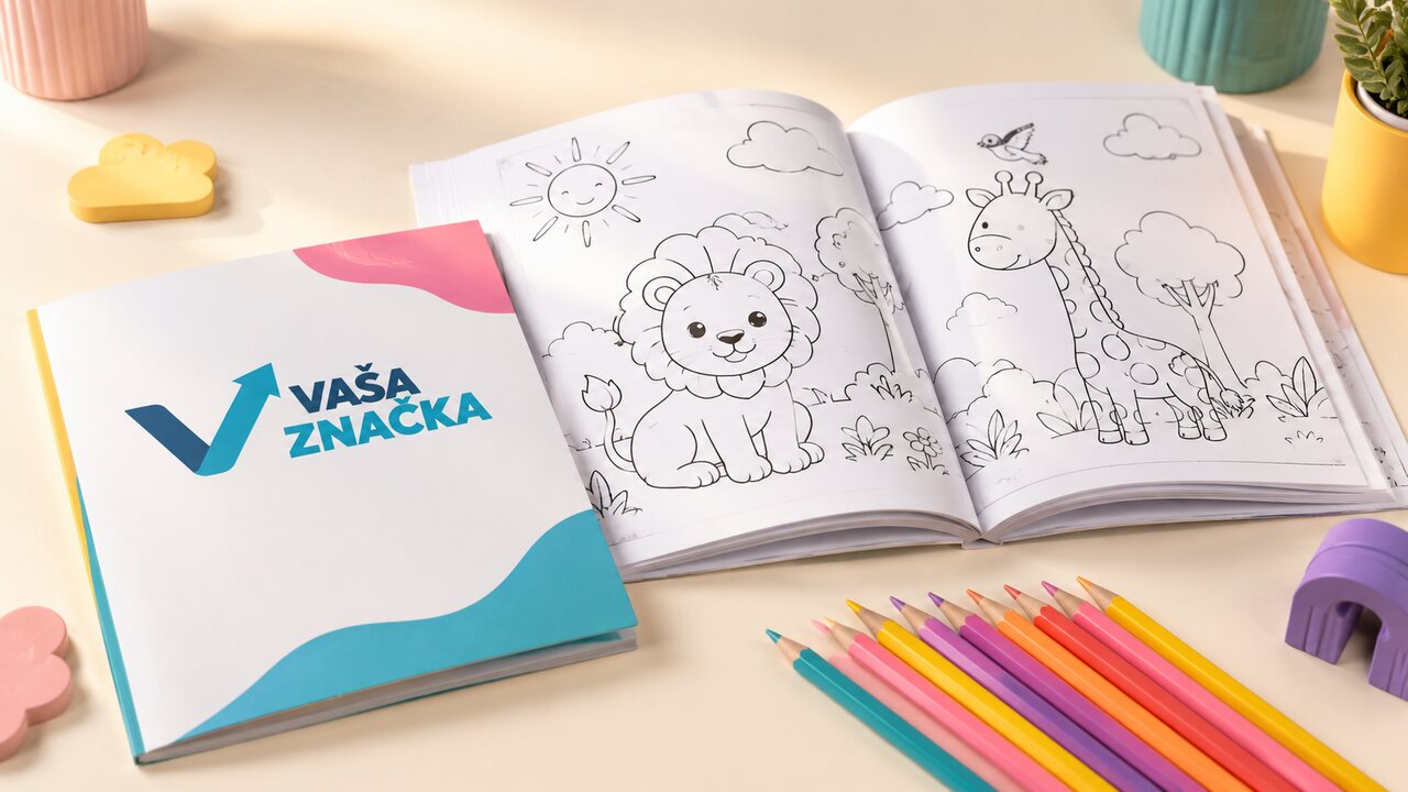 Omaľovánky pre deti s pastelkami