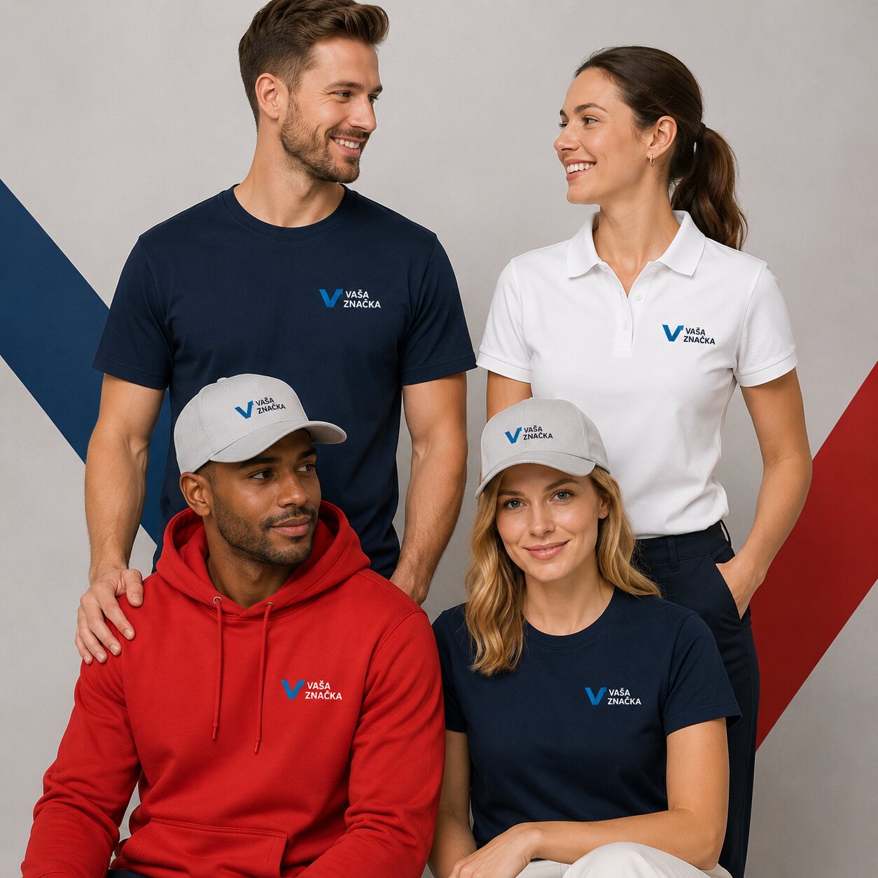 Tričká s potlačou a reklamný textil s firemným logom